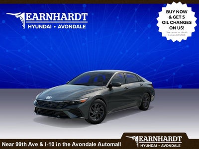 2026 Hyundai Elantra Hybrid Blue