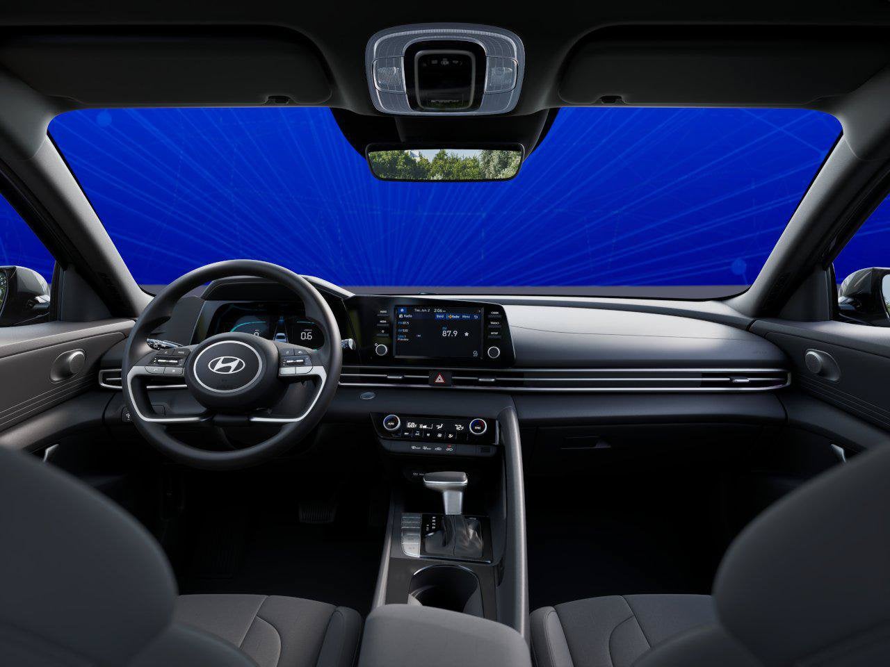 2026 Hyundai Elantra Hybrid Blue