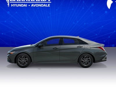 2026 Hyundai Elantra Hybrid Blue