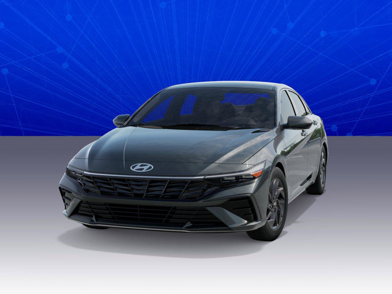 2026 Hyundai Elantra Hybrid Blue