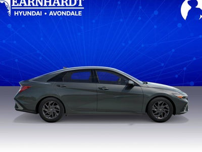 2026 Hyundai Elantra Hybrid Blue