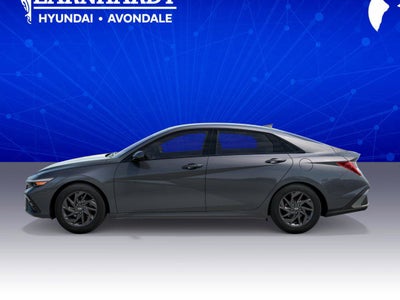 2026 Hyundai Elantra Hybrid Blue